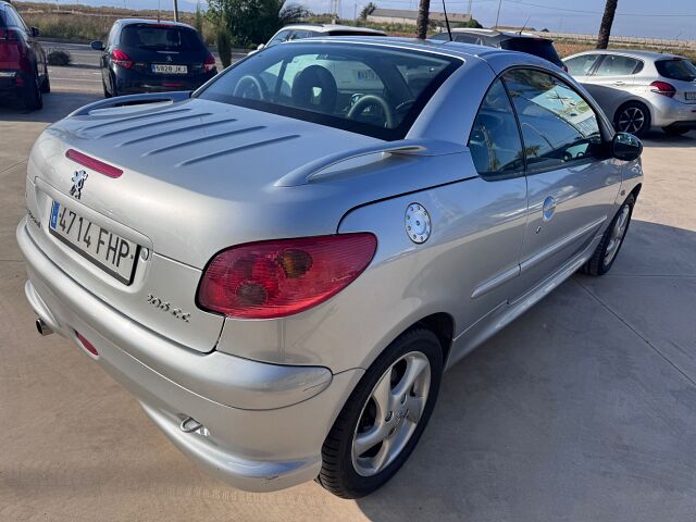 PEUGEOT 206CC 1.6 AUTO CONVERTIBLE SPANISH LHD IN SPAIN ONLY 35000 MILES 2006